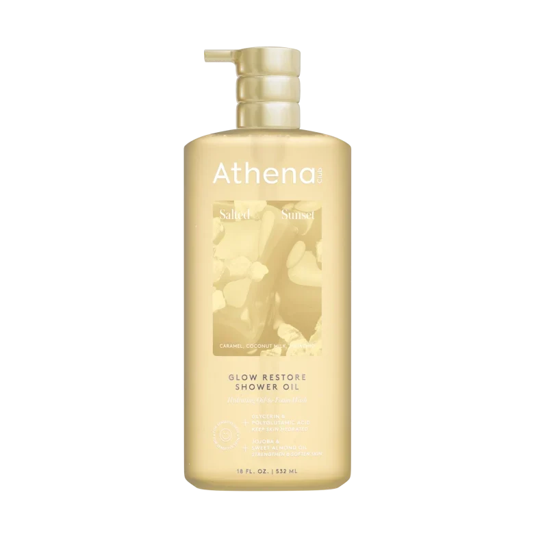 Glow Restore Shower Oil - Coral Harbor Balanced Discovery Salted Sunset